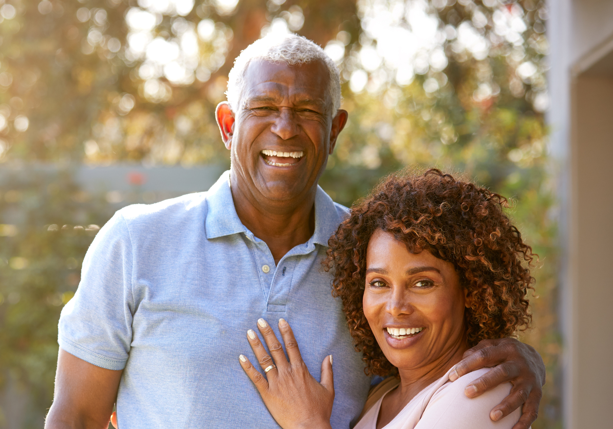 happy retired couple