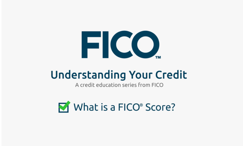 What is a FICO Score?